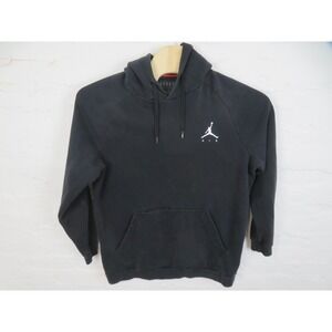 Jordan Hoodie Mens XL Black Air Jumpman Pullover Fleece Sweatshirt Basketball